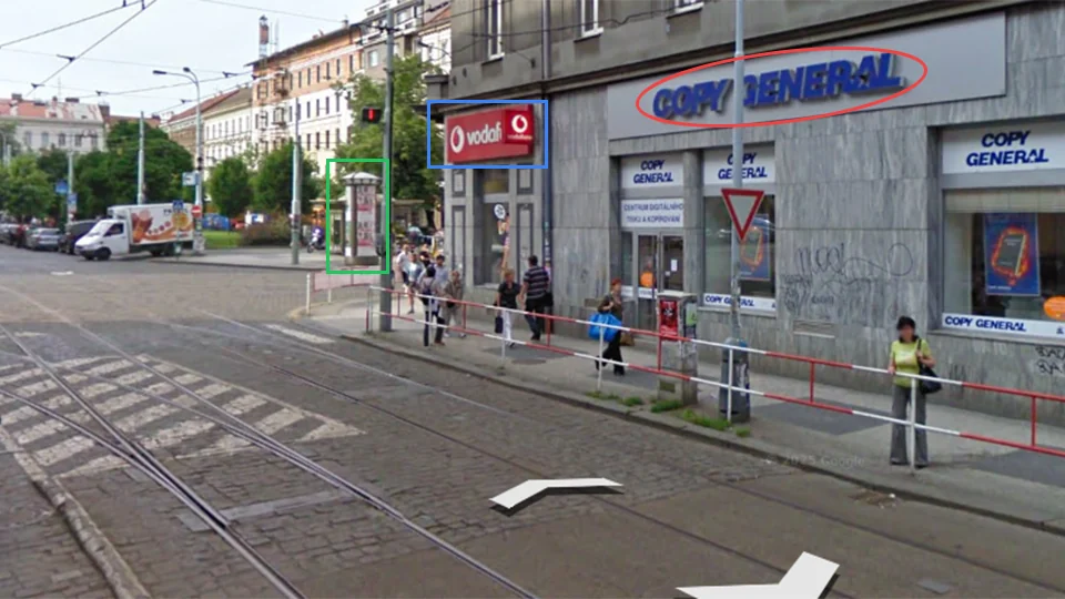 Google Street View of 120 Bělehradská, Vinohrady, Prague