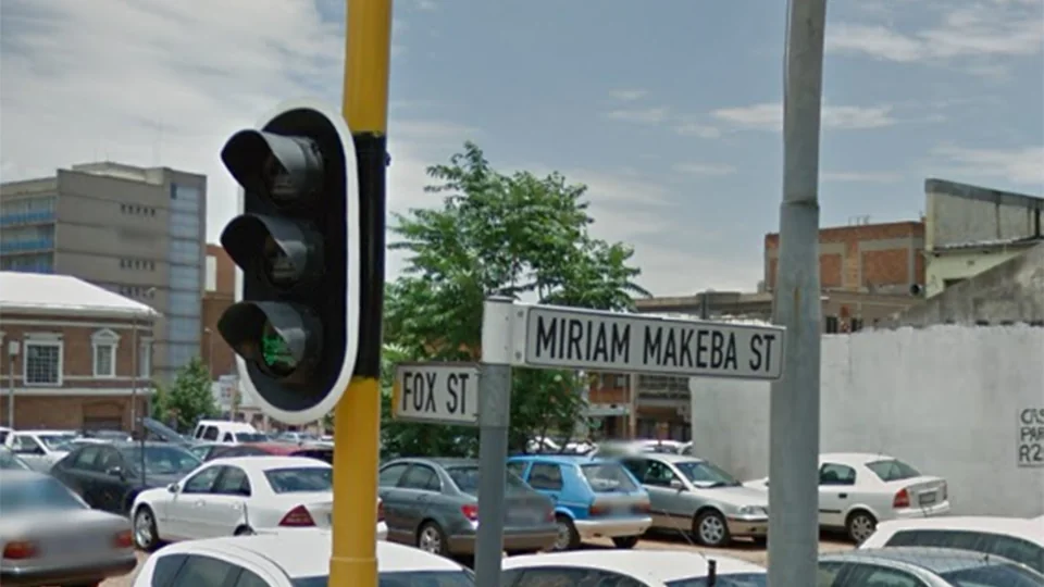 Google Street View of 18 Miriam Makeba Street in Doornfontein, Johannesburg