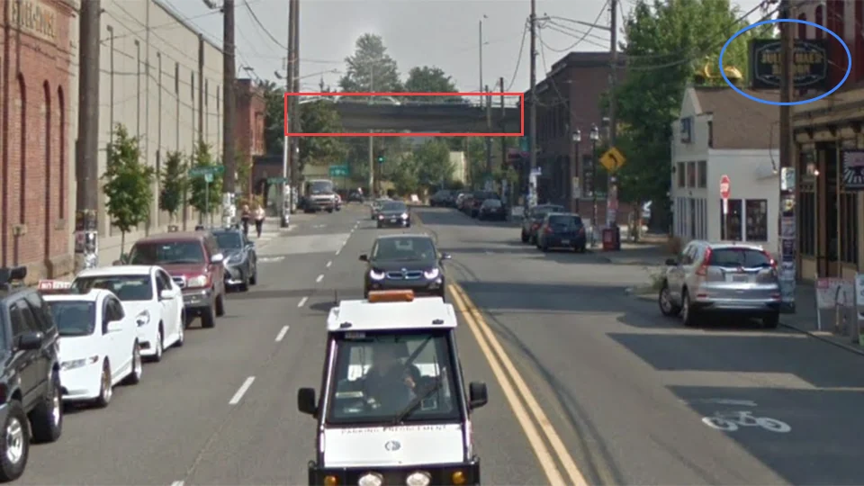 Google Street View of 5890 Airport Way S, Georgetown, Seattle