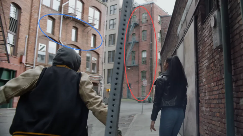 Ed Sheeran at 624 Post Ave in Shape of You music video at 1:16