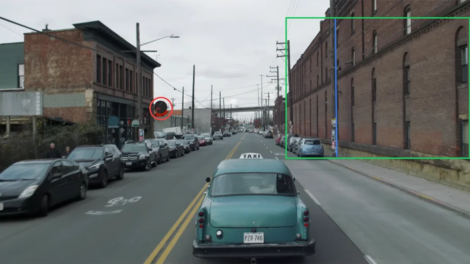 Ed Sheeran at 5899 Airport Way S in Shape of You music video at 1:54