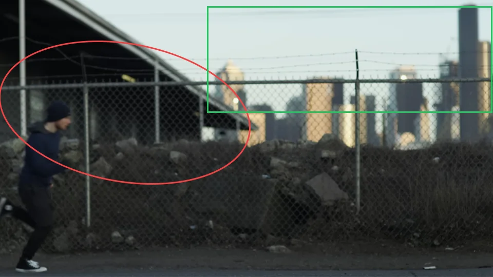 Ed Sheeran at 150 S Horton St in Shape of You music video at 2:45